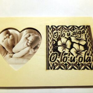 "my family, my life": samoan photo frame