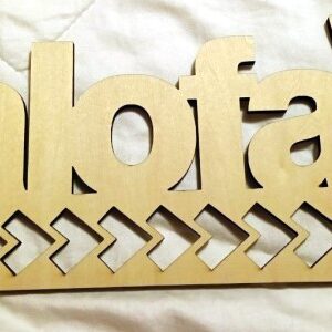 beautiful talofa wooden sign – 6mm premium plywood
